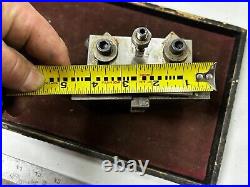 MACHINIST OfCe LATHE MILL Tool Makers Large Heavy T Slot V Block Fixture