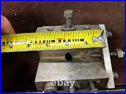 MACHINIST OfCe LATHE MILL Tool Makers Large Heavy T Slot V Block Fixture
