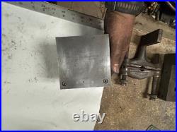 MACHINIST OfCe LATHE MILL Unusual Large Mitutoyo Magnetic V Block