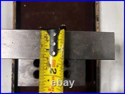 MACHINIST OfCe LATHE TOOL MILL Tool Makers Ground Heavy Right Angle Fixture MACHINIST OfCe LATHE TOOL MILL Tool Makers Ground Heavy Right Angle Fixture