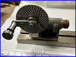 MACHINIST OfCe TOOLS LATHE Globe Products Micro Jewelers Indexing Index Fixture