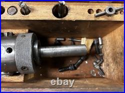 MACHINIST OfCe TOOLS LATHE MILL Enco Adjustable Boring Head in Wood Case MACHINIST OfCe TOOLS LATHE MILL Enco Adjustable Boring Head in Wood Case