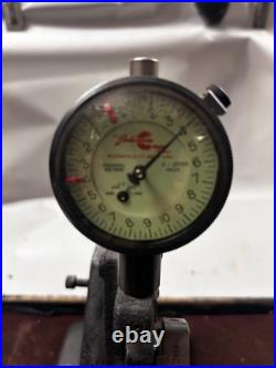 MACHINIST OfCe TOOLS LATHE MILL Johnson Gage Co Dial Indicator Gage Fixture MACHINIST OfCe TOOLS LATHE MILL Johnson Gage Co Dial Indicator Gage Fixture