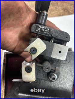 MACHINIST OfCe TOOLS LATHE MILL Johnson Gage Co Dial Indicator Gage Fixture MACHINIST OfCe TOOLS LATHE MILL Johnson Gage Co Dial Indicator Gage Fixture
