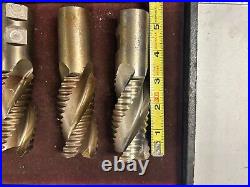 MACHINIST OfCe TOOLS LATHE MILL Machinist Lot of Very Sharp Roughing End Mills