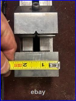 MACHINIST OfCe TOOLS LATHE MILL Precision Ground 2 1/2 Jaw Grinding Vise MACHINIST OfCe TOOLS LATHE MILL Precision Ground 2 1/2 Jaw Grinding Vise