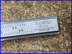 MACHINIST OfCe TOOLS LATHE MILL Starrett No 123 26 Caliper Gage
