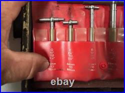 MACHINIST OfCe TOOLS LATHE MILL Starrett Set of Inside Telescoping Gages A