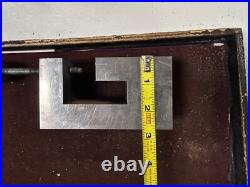 MACHINIST OfCe TOOLS LATHE MILL Unusual Precision Ground V Block Vise Fixture MACHINIST OfCe TOOLS LATHE MILL Unusual Precision Ground V Block Vise Fixture