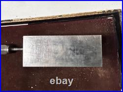 MACHINIST OfCe TOOLS LATHE MILL Unusual Precision Ground V Block Vise Fixture MACHINIST OfCe TOOLS LATHE MILL Unusual Precision Ground V Block Vise Fixture
