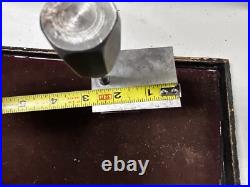 MACHINIST OfCe TOOLS LATHE MILL Unusual Precision Ground V Block Vise Fixture MACHINIST OfCe TOOLS LATHE MILL Unusual Precision Ground V Block Vise Fixture