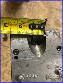 MACHINIST OfCe TOOLS LATHE MILL Unusual Very Tall V Block Fixture