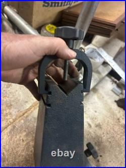 MACHINIST OfCe TOOLS LATHE MILL Unusual Very Tall V Block Fixture