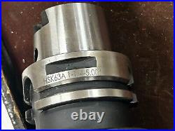 MACHINIST OfCe TOOL LATHE MILL Accupro Shell Mill Holder HSK63A 1-1 1/4 5.00