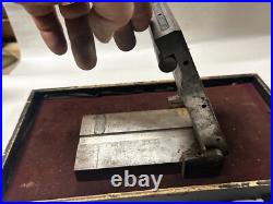 MACHINIST OfCe TOOL LATHE MILL Adjustable Sine Plate with Lapping Plate MACHINIST OfCe TOOL LATHE MILL Adjustable Sine Plate with Lapping Plate
