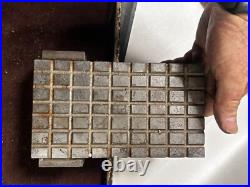 MACHINIST OfCe TOOL LATHE MILL Adjustable Sine Plate with Lapping Plate MACHINIST OfCe TOOL LATHE MILL Adjustable Sine Plate with Lapping Plate