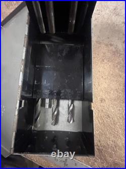 MACHINIST OfCe TOOL LATHE MILL Large Taper Shank Drill Index with Drills
