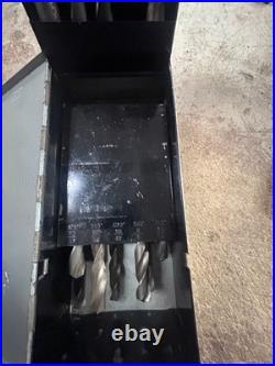 MACHINIST OfCe TOOL LATHE MILL Large Taper Shank Drill Index with Drills