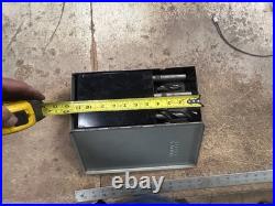 MACHINIST OfCe TOOL LATHE MILL Large Taper Shank Drill Index with Drills