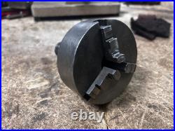MACHINIST OfCe TOOL LATHE MILL Machinist 3 Jaw 4 Lathe Chuck with 5C Mount