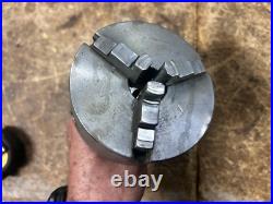 MACHINIST OfCe TOOL LATHE MILL Machinist 3 Jaw 4 Lathe Chuck with 5C Mount