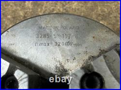 MACHINIST OfCe TOOL LATHE MILL Machinist 5 Bison 3 Jaw Lathe Chuck 1 1/2 8 TPI