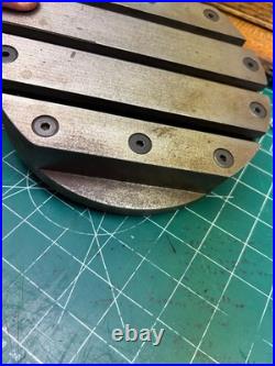 MACHINIST OfCe TOOL LATHE MILL Machinist 7 3/4 T Slot Face Plate Set Up Fixture