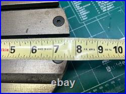 MACHINIST OfCe TOOL LATHE MILL Machinist 7 3/4 T Slot Face Plate Set Up Fixture