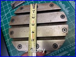 MACHINIST OfCe TOOL LATHE MILL Machinist 7 3/4 T Slot Face Plate Set Up Fixture MACHINIST OfCe TOOL LATHE MILL Machinist 7 3/4 T Slot Face Plate Set Up Fixture
