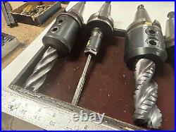 MACHINIST OfCe TOOL LATHE MILL Machinist Lot of 5 BT CAT 40 Tool Holders
