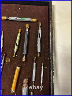 MACHINIST OfCe TOOL LATHE MILL Machinist Lot of NoGo Thread Gages Gauges