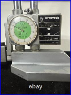 MACHINIST OfCe TOOL LATHE MILL Machinist Mitutoyo 12 Double Beam Height Gage
