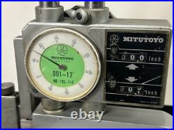 MACHINIST OfCe TOOL LATHE MILL Machinist Mitutoyo 12 Double Beam Height Gage