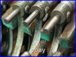 MACHINIST OfCe TOOL LATHE MILL Mitutoyo 1 to 6 Micrometer Set 103 907