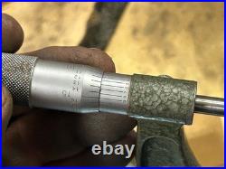 MACHINIST OfCe TOOL LATHE MILL Mitutoyo 1 to 6 Micrometer Set 103 907