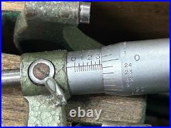 MACHINIST OfCe TOOL LATHE MILL Mitutoyo 1 to 6 Micrometer Set 103 907