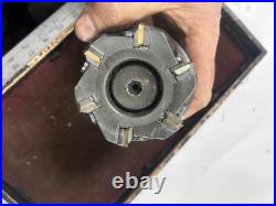 MACHINIST OfCe TOOL LATHE MILL R8 Arbor with Indexable Insert Shell Face Mill MACHINIST OfCe TOOL LATHE MILL R8 Arbor with Indexable Insert Shell Face Mill
