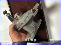 MACHINIST OfCe TOOL LATHE Very Unusual Adjustable V Block on T Slot Table MACHINIST OfCe TOOL LATHE Very Unusual Adjustable V Block on T Slot Table