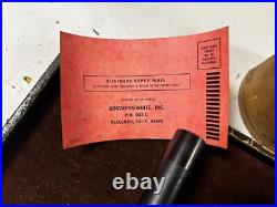 MACHINIST Of LATHE MILL Kingmann Rapidadator Quick Change Adaptor for Bridgeport