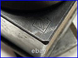 MACHINIST OfcE TOOL LATHE MILL Large Aloris Quick Change Tool Post Wedge Type