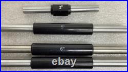 MACHINIST Rncb TOOLS LATHE MILL Mitutoyo 3-5-6-7-8-9-10 (Lot Of 8)