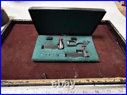 MACHINIST RndCb LATHE MILL Machinist Set of 2 Micro Small V Blocks and Parts
