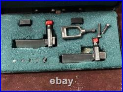 MACHINIST RndCb LATHE MILL Machinist Set of 2 Micro Small V Blocks and Parts