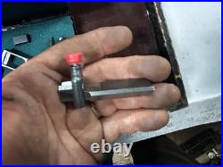 MACHINIST RndCb LATHE MILL Machinist Set of 2 Micro Small V Blocks and Parts