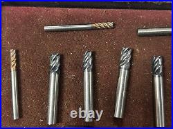 MACHINIST ShB TOOLS LATHE MILL 34 Solid Carbide End Mills