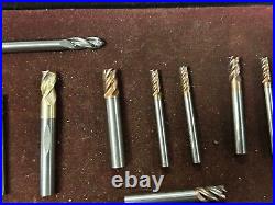 MACHINIST ShB TOOLS LATHE MILL 34 Solid Carbide End Mills