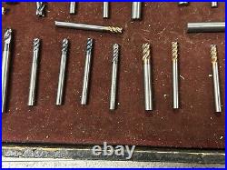 MACHINIST ShB TOOLS LATHE MILL 34 Solid Carbide End Mills