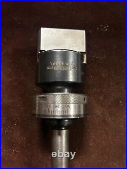 MACHINIST ShX TOOLS LATHE MILL Unusual Criterion Adjustable Boring Head