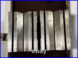MACHINIST ShX TOOL LATHE MILL Pair of Heavy Fowler V Blocks and Clamps MACHINIST ShX TOOL LATHE MILL Pair of Heavy Fowler V Blocks and Clamps