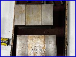 MACHINIST ShX TOOL LATHE MILL Pair of Heavy Fowler V Blocks and Clamps MACHINIST ShX TOOL LATHE MILL Pair of Heavy Fowler V Blocks and Clamps